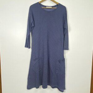 Cut Loose Blue Striped Dress